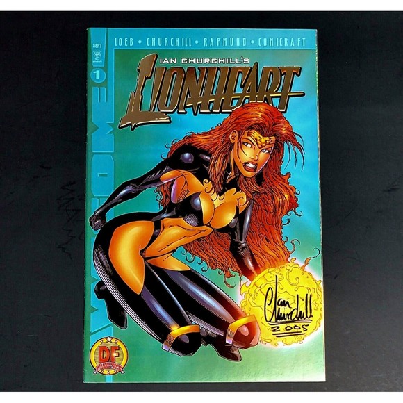 LIONHEART Signed 4 Book Lot Ian Chruchill Dynamic Forces Comics 1 1 1D 2 VF/NM - Picture 3 of 16